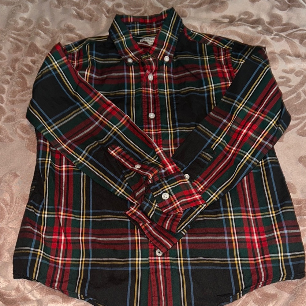 Boys  Multicolor Plaid Shirt